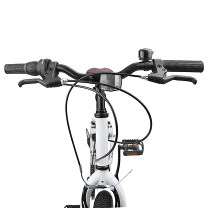 Mountain Bike 20'' 6-Speed for 5-8 Years Old White