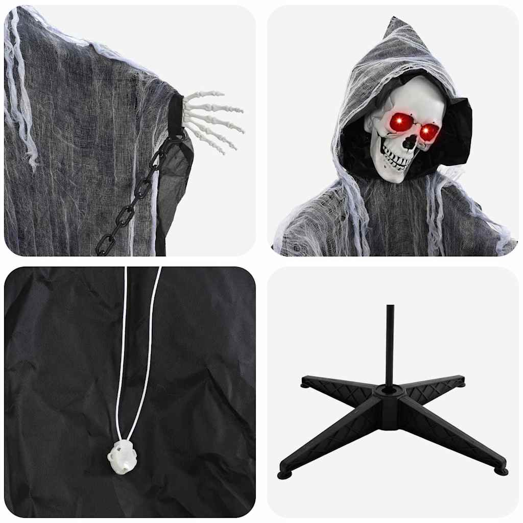 Halloween Hanging Grim Reaper SPOOKA Black 112 x 164 cm