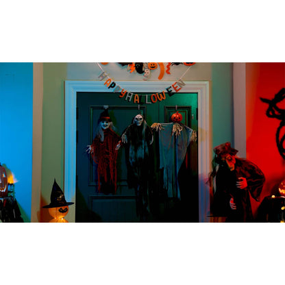 Halloween Hanging Ghost 3 pcs Multicolour 61 x 97 cm Polyester