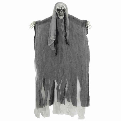 Halloween Hanging Ghost 3 pcs Black 66 x 110 cm Polyester