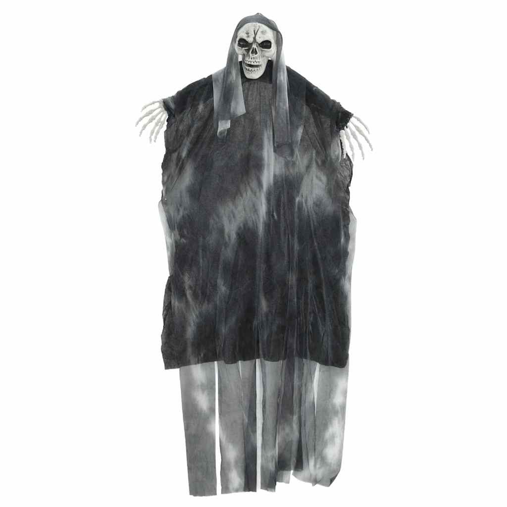Halloween Hanging Ghost 3 pcs Black 66 x 110 cm Polyester