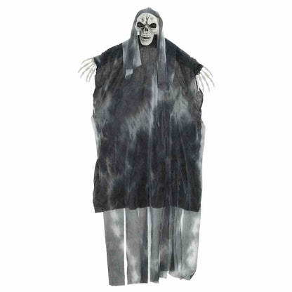 Halloween Hanging Ghost 3 pcs Black 66 x 110 cm Polyester