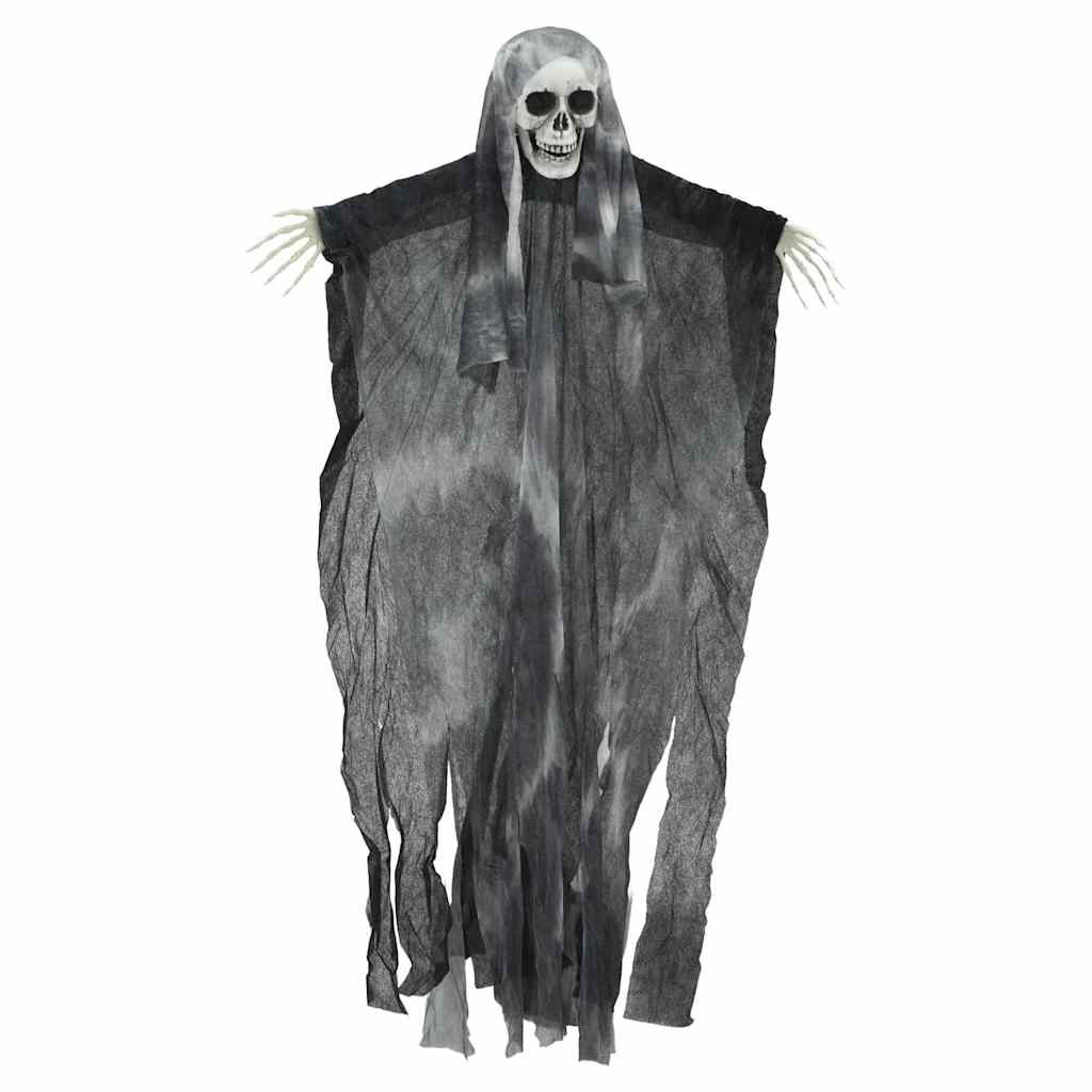 Halloween Hanging Ghost 3 pcs Black 66 x 110 cm Polyester