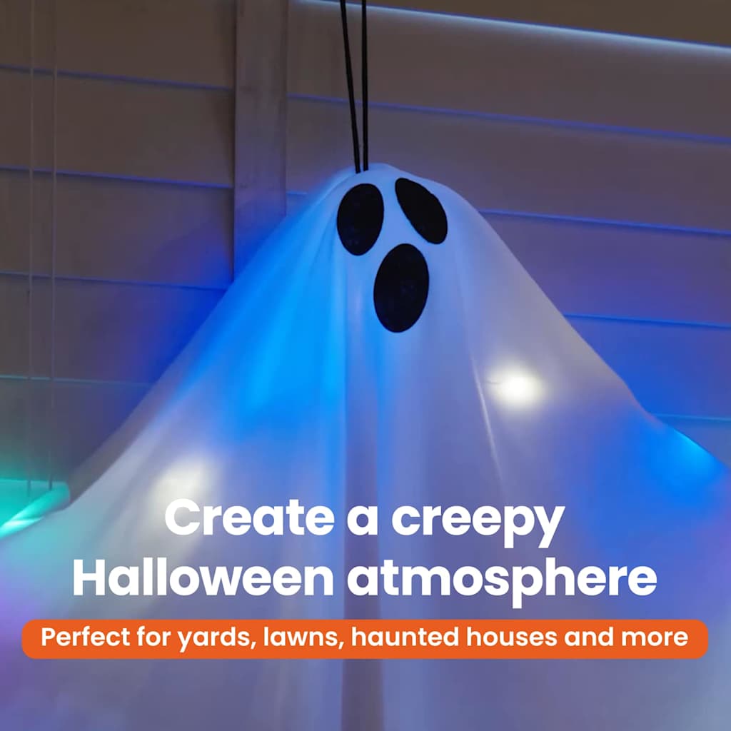 Halloween Hanging Ghost 3 pcs White 52 x 62 cm Polyester