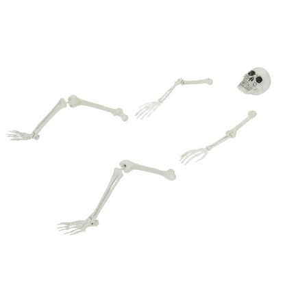 Halloween Skeleton with Ground Spikes White 45.5 x 13 cm
