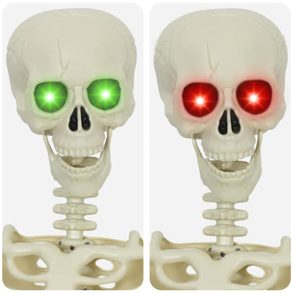 Halloween Skeleton White 155 x 38.5 cm Polypropylene