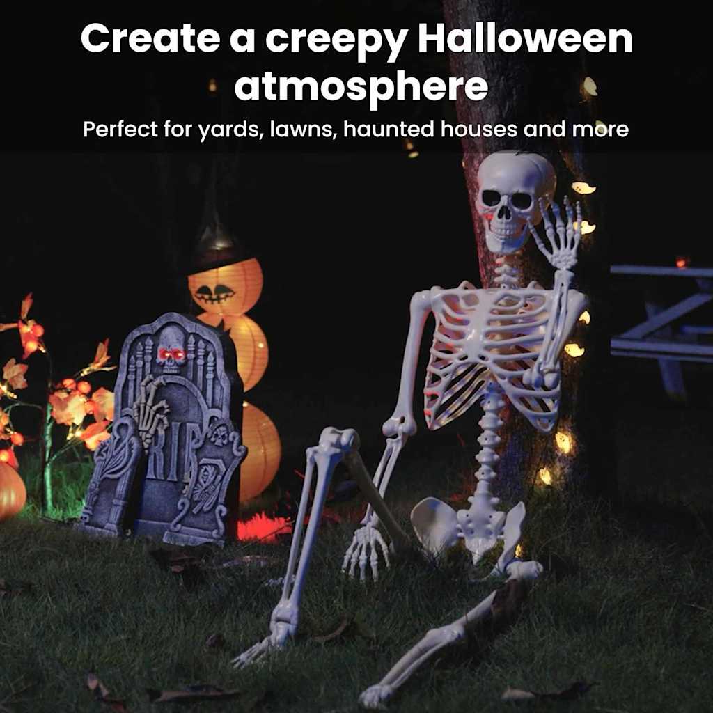 Halloween Skeleton 2 pcs White 85 cm Polypropylene