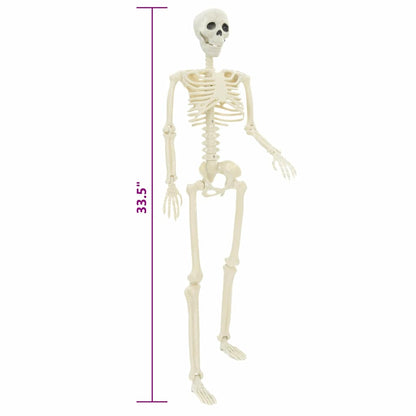 Halloween Skeleton 2 pcs White 85 cm Polypropylene