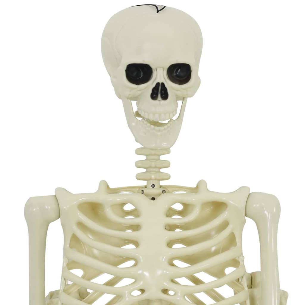 Halloween Decoration Skeleton 2 pcs White Polypropylene