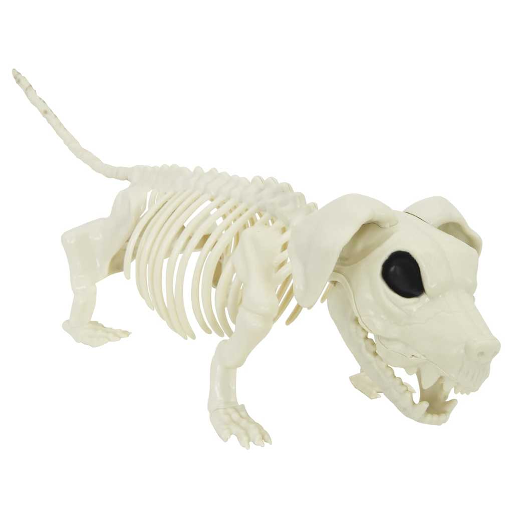 Halloween Decoration Skeleton 2 pcs White Polypropylene
