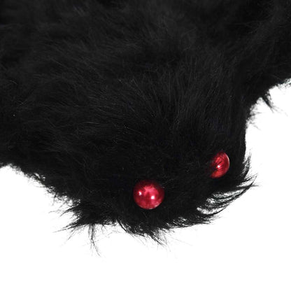 Halloween Spider Decoration 6 pcs Black 75 cm Polyester