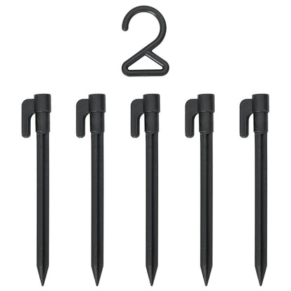 Halloween Spider Decoration with Webs 2 pcs Black and white