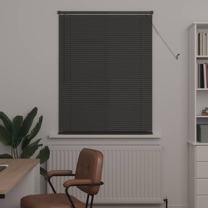 Venetian Blind Silver Grey 150 x 80 cm PVC