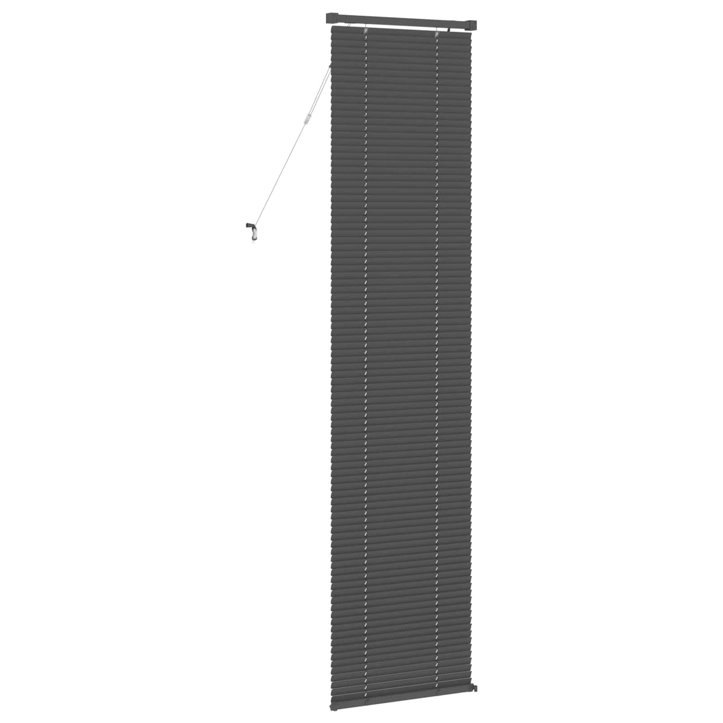 Venetian Blind Silver Grey 213 x 40 cm 25 mm PVC