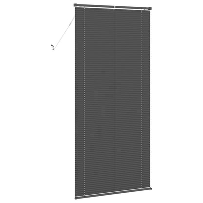 Venetian Blind Manual Adjustable Silver Grey 213 x 80 cm PVC