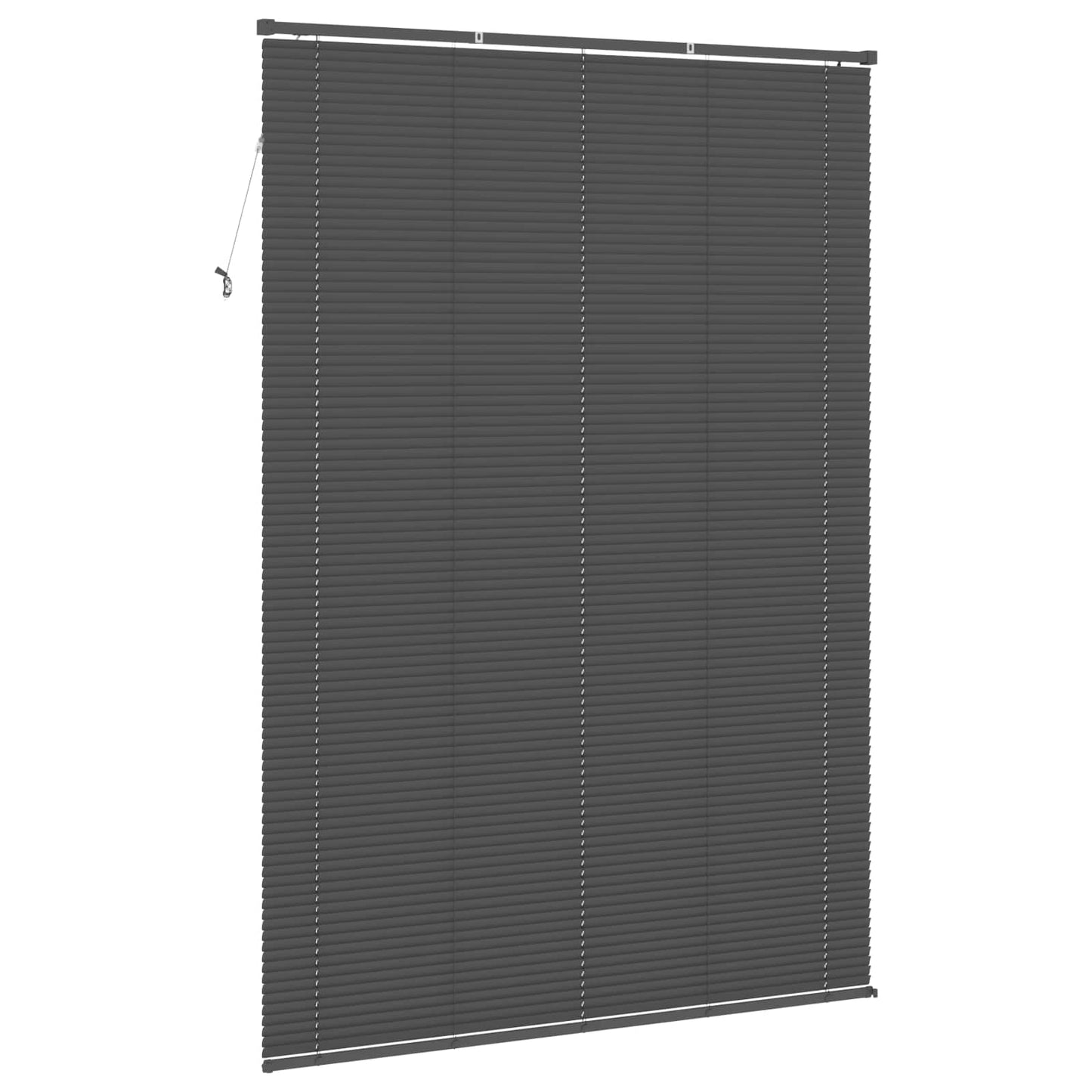 Venetian Blind Silver Grey 213 x 140 cm 25 mm PVC