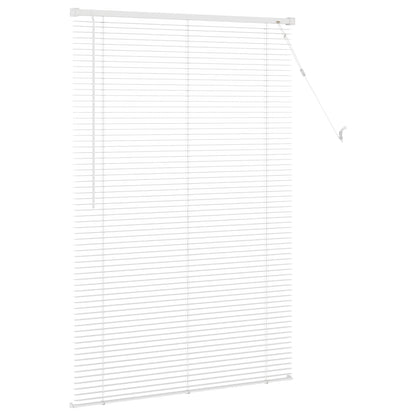 Venetian Blind White 150 x 70 cm 25 mm PVC