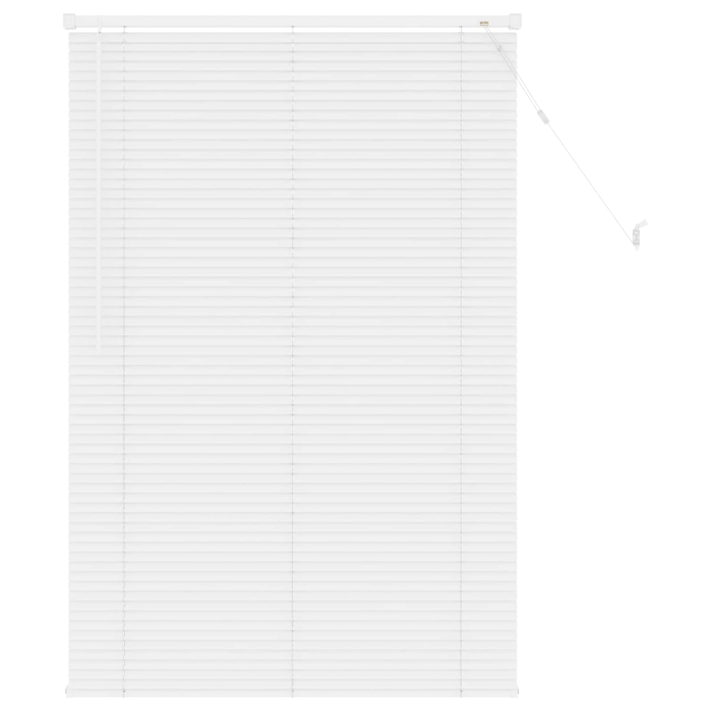 Venetian Blind White 150 x 100 cm 25 mm PVC