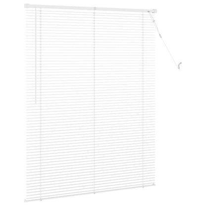 Venetian Blind White 150 x 110 cm 25 mm PVC