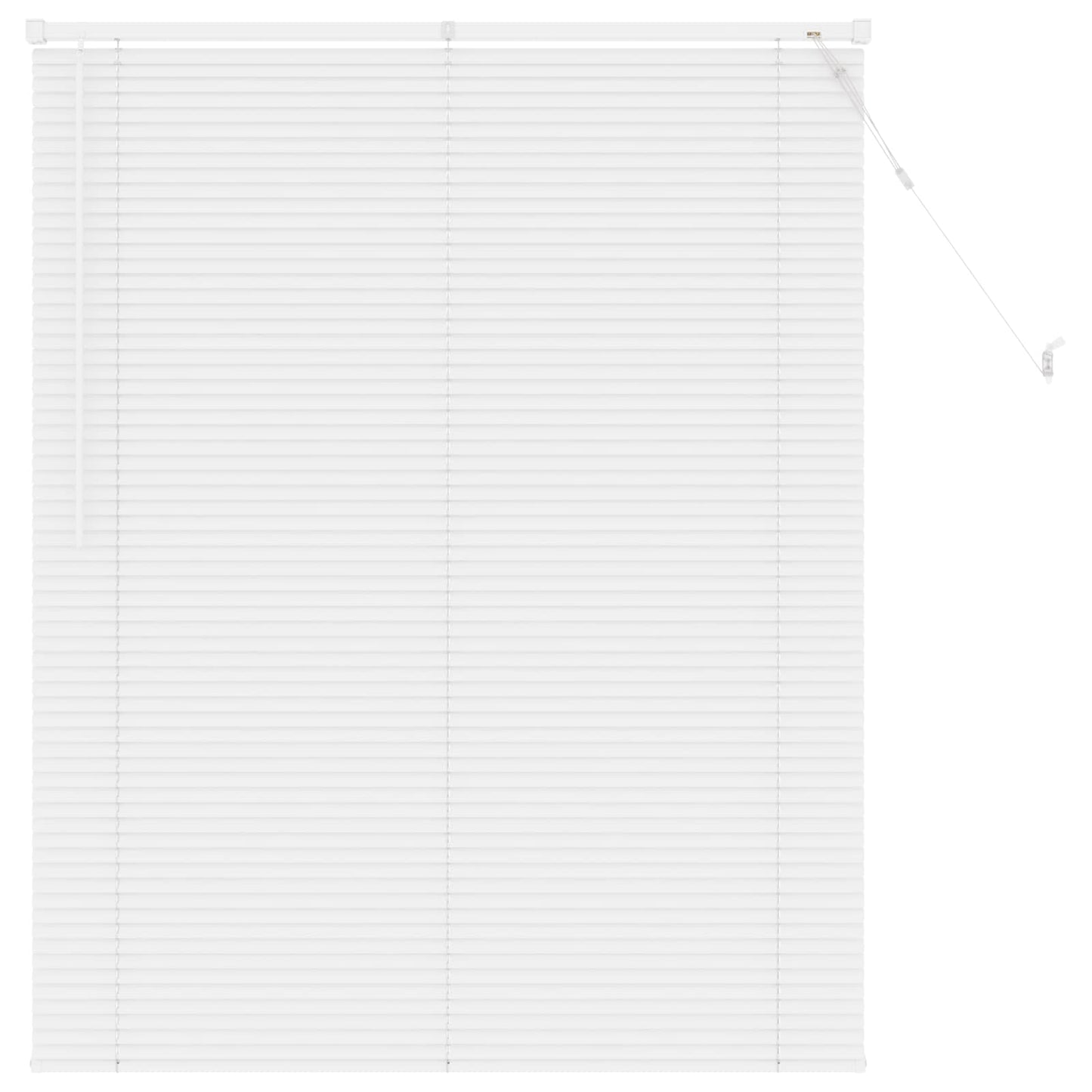 Venetian Blind White 150 x 110 cm 25 mm PVC