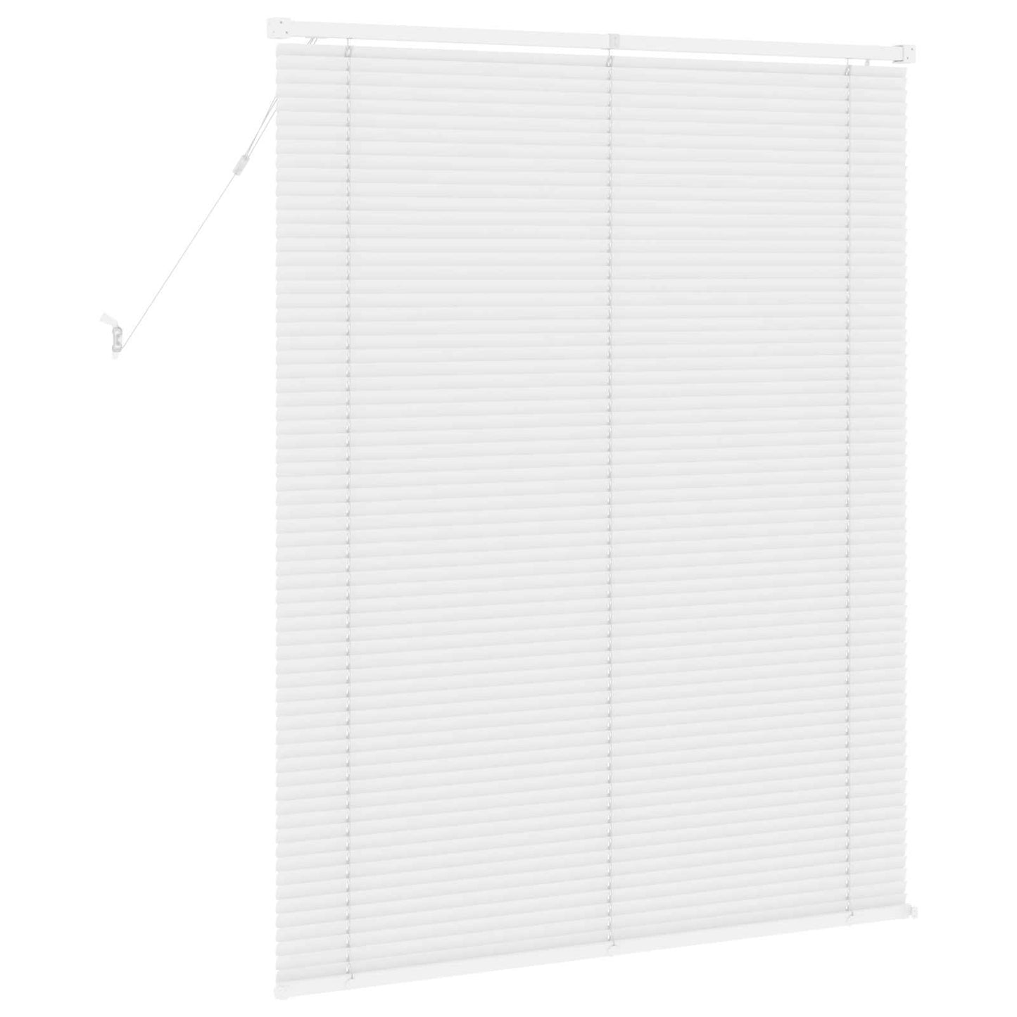 Venetian Blind White 150 x 120 cm 25 mm PVC