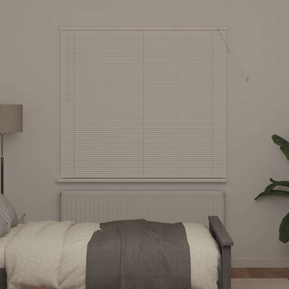 Venetian Blind White 150 x 150 cm 25 mm PVC