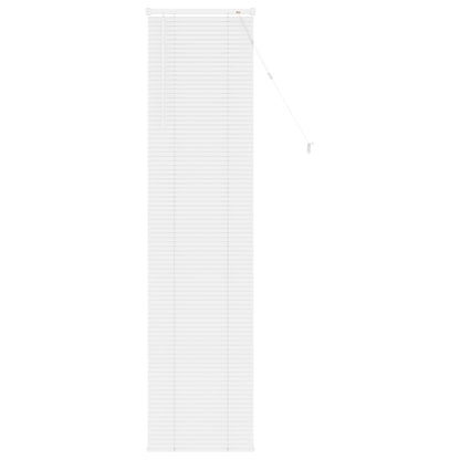 Venetian Blind Manual Adjustable White 213 x 40 cm PVC