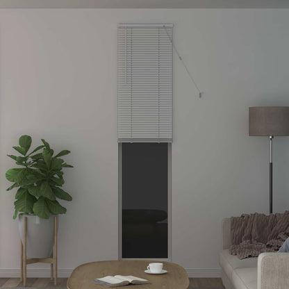 Venetian Blind White 213 x 60 cm 25 mm PVC