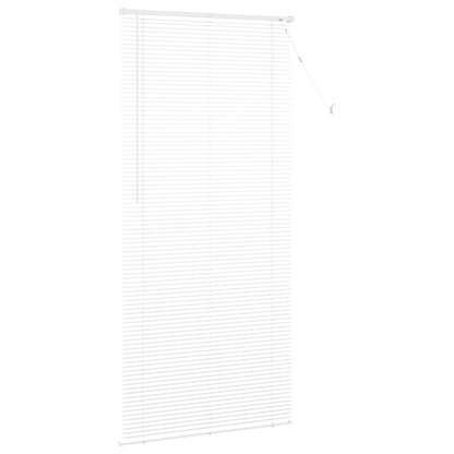 Venetian Blind Manual Adjustable White 213 x 80 cm PVC