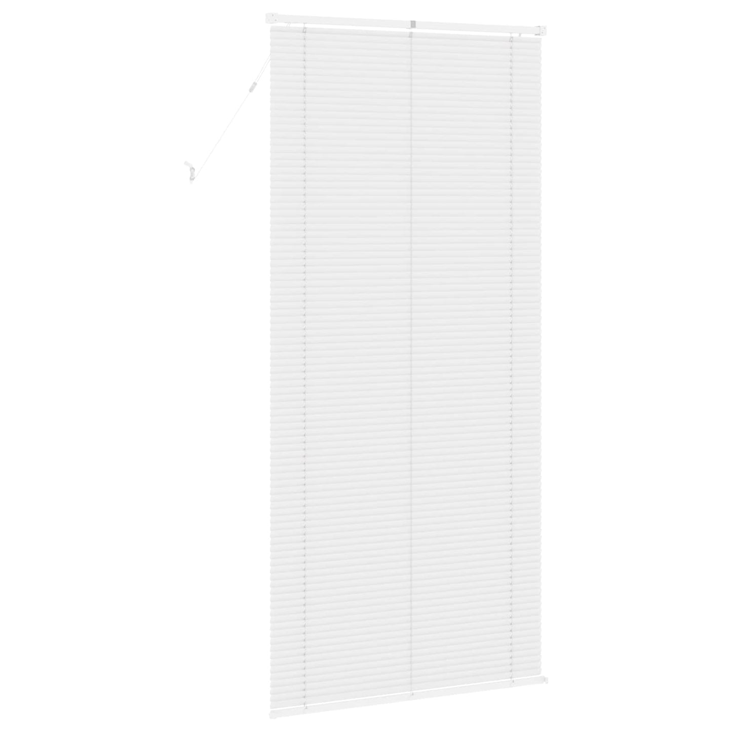 Venetian Blind Manual Adjustable White 213 x 80 cm PVC