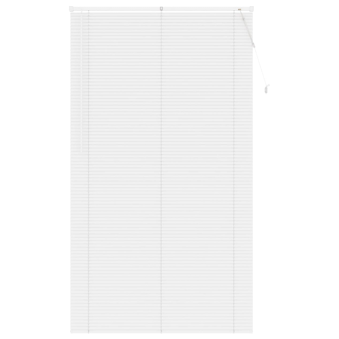 Venetian Blind White 213 x 110 cm 25 mm PVC