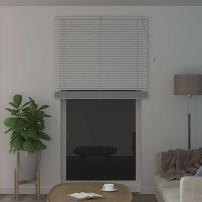 Venetian Blind White 213 x 120 cm 25 mm PVC