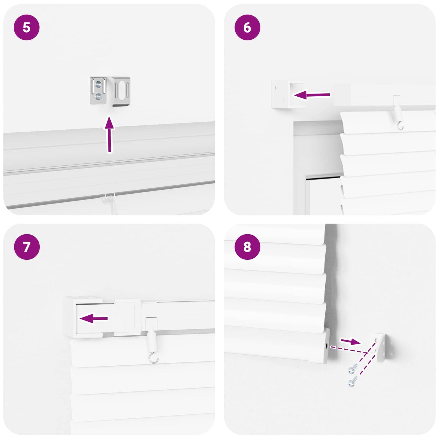 Venetian Blind Manual Adjustable White 213 x 150 cm PVC