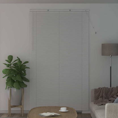 Venetian Blind White 213 x 160 cm 25 mm PVC