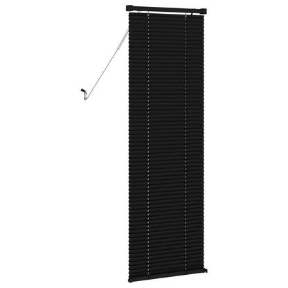 Venetian Blind Black 150 x 50 cm 25 mm PVC