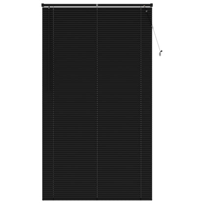 Venetian Blind Black 213 x 110 cm 25 mm PVC
