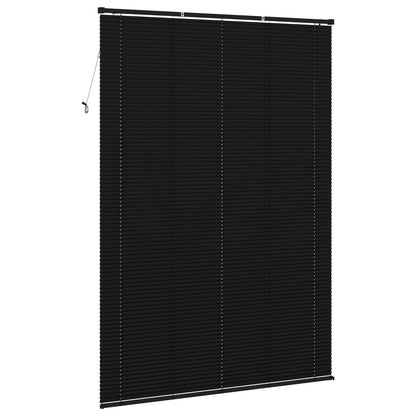 Venetian Blind Black 213 x 160 cm 25 mm PVC