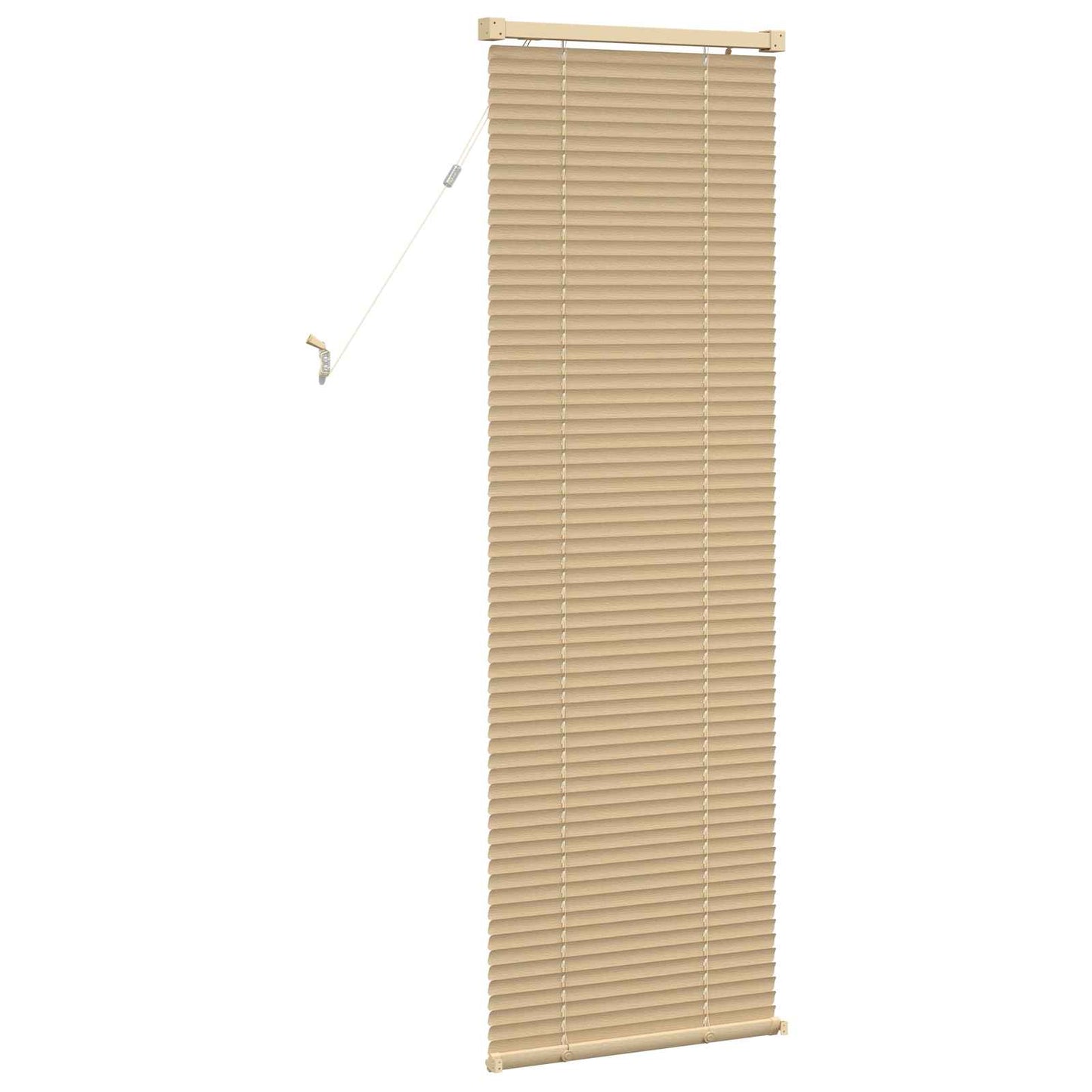 Venetian Blind Light Brown with Pattern 150 x 60 cm PVC