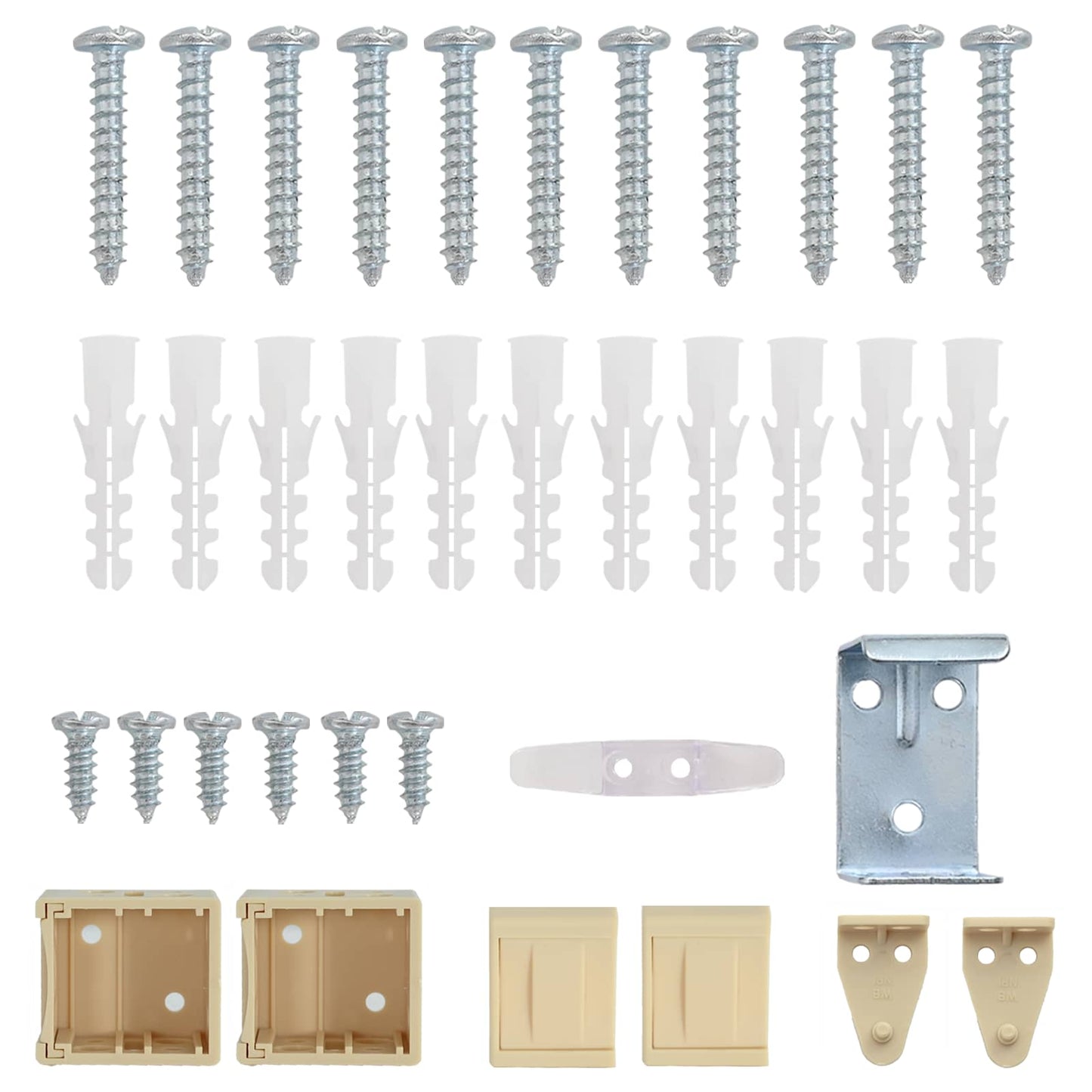 Venetian Blind Manual Light Brown with Pattern 150 x 120 cm PVC