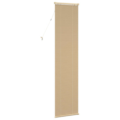 Venetian Blind Light Brown with Pattern 213 x 60 cm PVC
