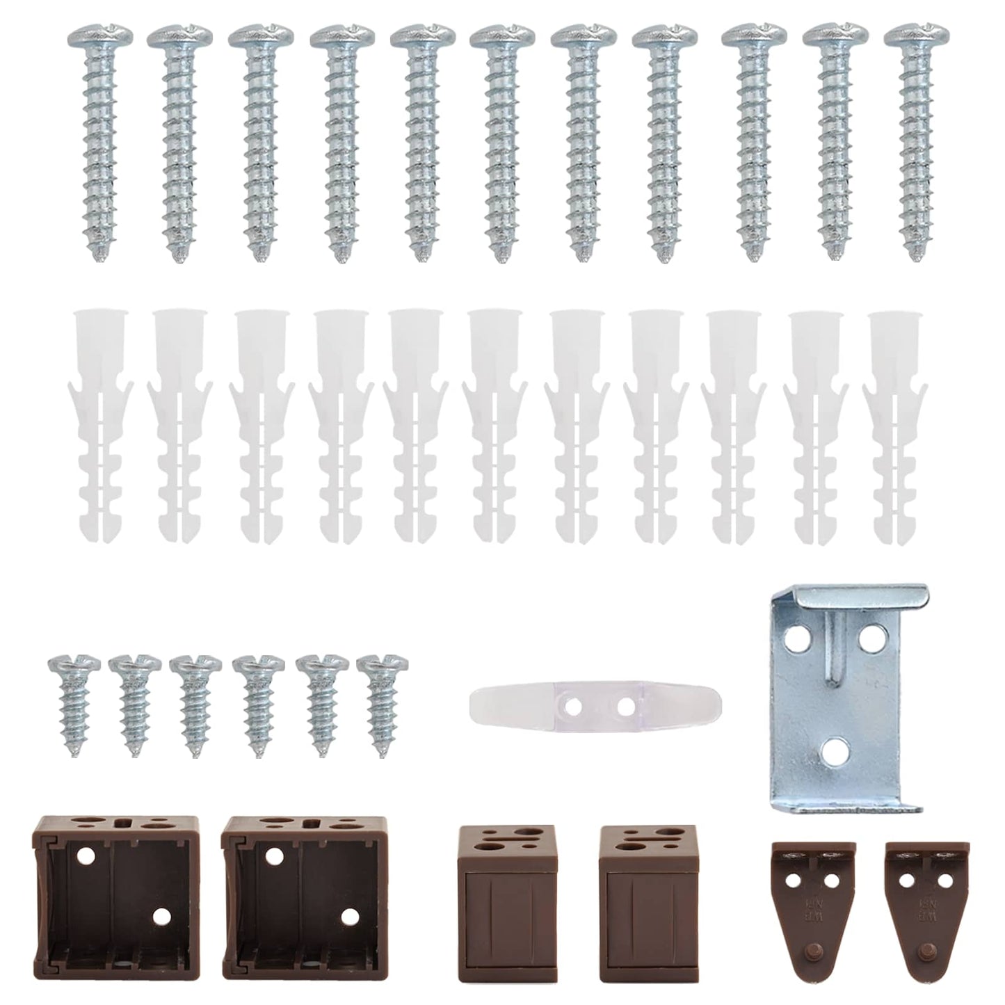 Venetian Blind Manual Dark Brown with Pattern 213 x 100 cm PVC