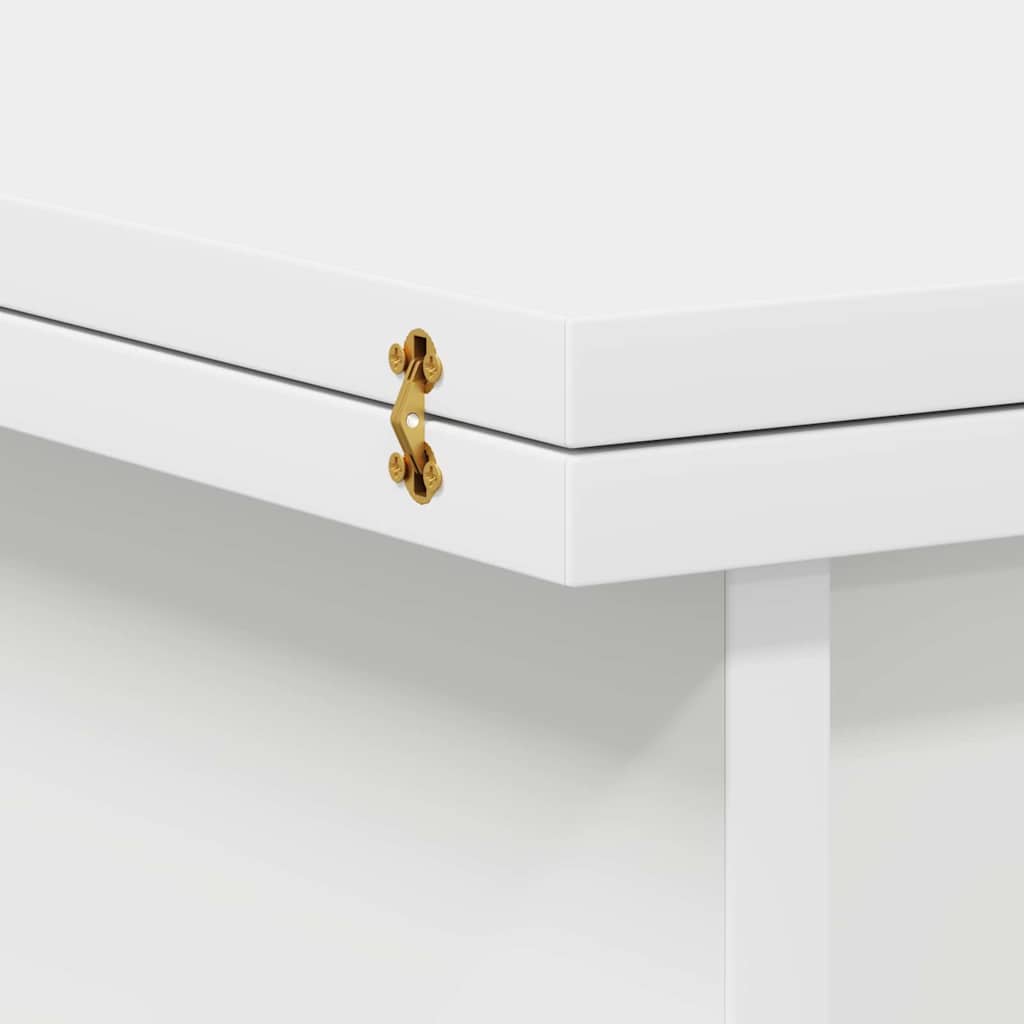 Coffee Table White 55 x 54.5 x 45 cm Engineered wood
