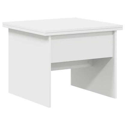 Coffee Table White 55 x 54.5 x 45 cm Engineered wood