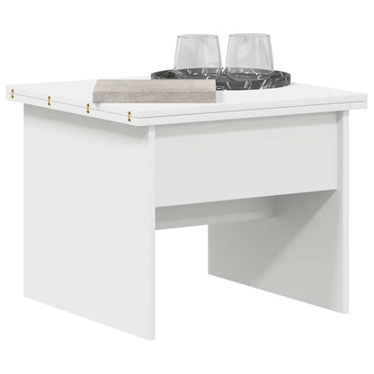 Coffee Table White 55 x 54.5 x 45 cm Engineered wood