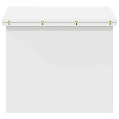 Coffee Table White 55 x 54.5 x 45 cm Engineered wood