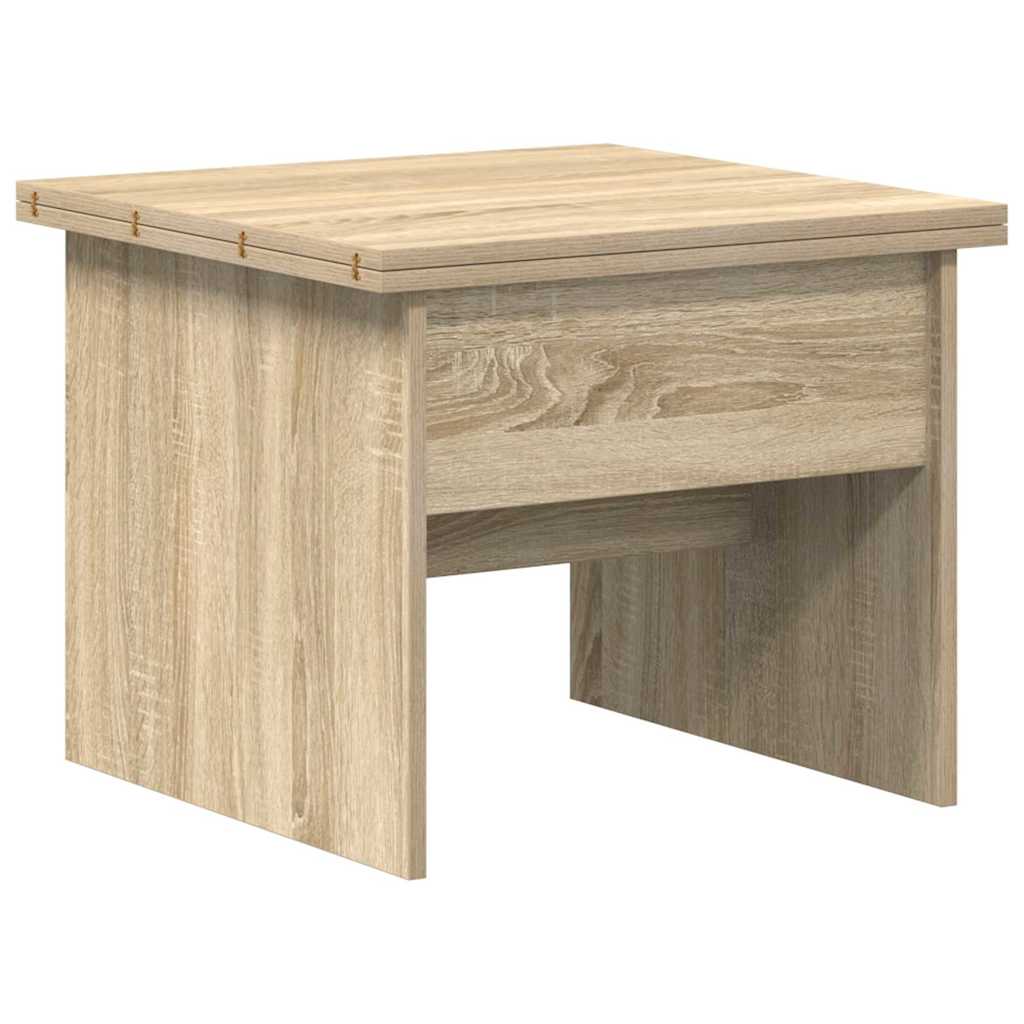 Coffee Table Sonoma Oak 55 x 54.5 x 45 cm Engineered wood