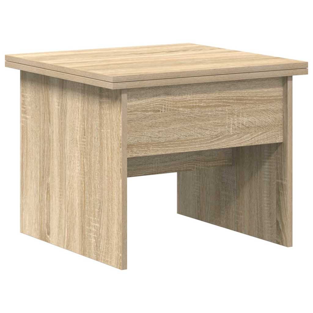 Coffee Table Sonoma Oak 55 x 54.5 x 45 cm Engineered wood