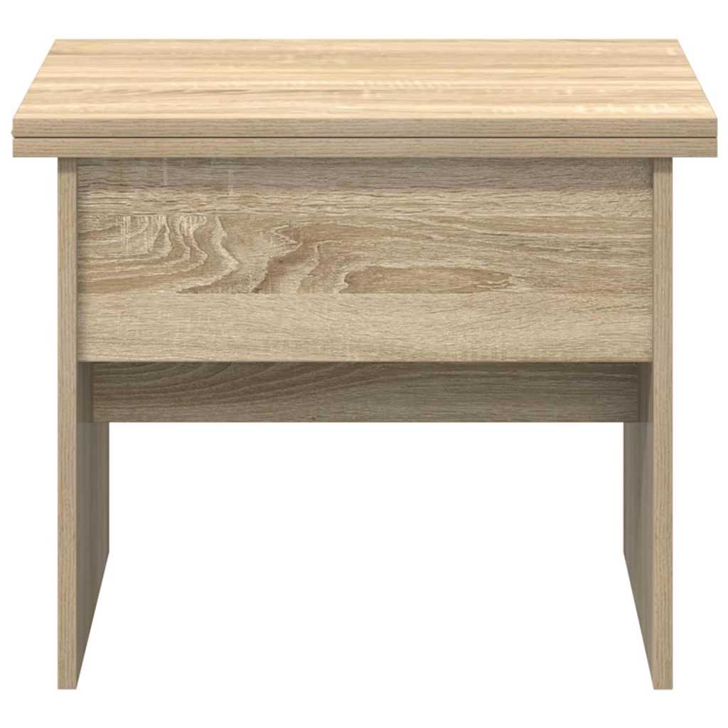 Coffee Table Sonoma Oak 55 x 54.5 x 45 cm Engineered wood