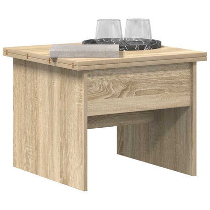 Coffee Table Sonoma Oak 55 x 54.5 x 45 cm Engineered wood