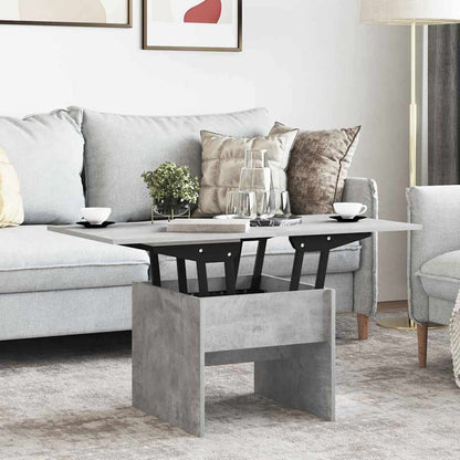 Coffee Table Concrete Grey 55 x 54.5 x 45 cm Engineered wood